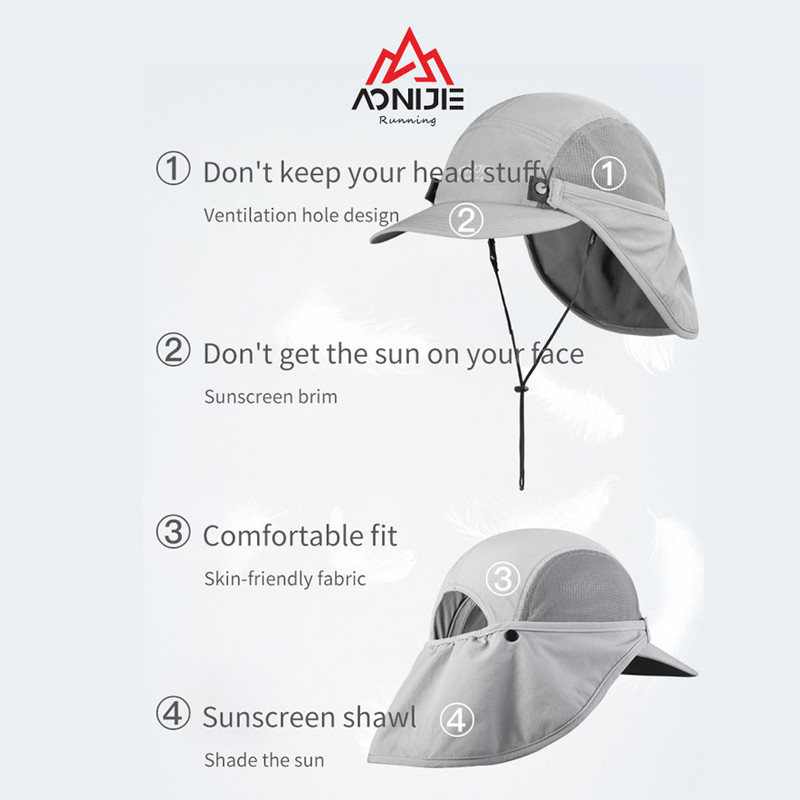 Sun Protection Cap foto 3